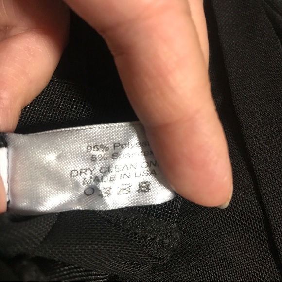 Kandyshop black sheer mesh swim cover up ruffle side leggings - Picture 10 of 10